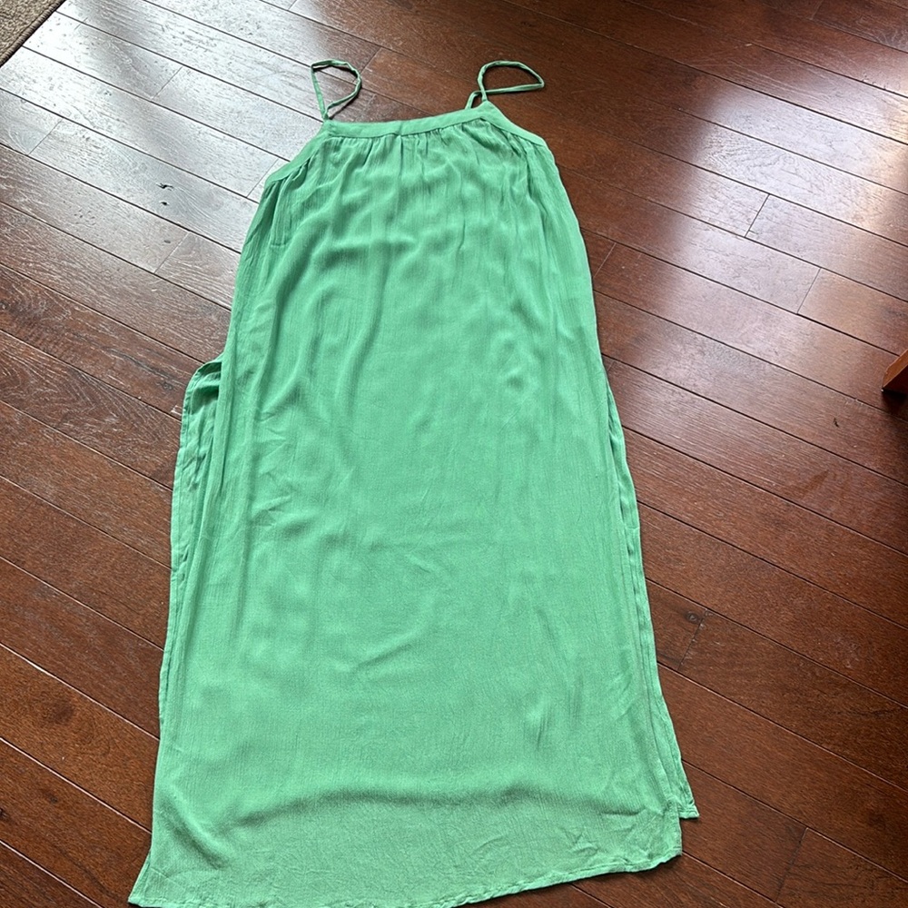 O'Neill Green Gauzy Swim Coverup - Picture 3 of 10